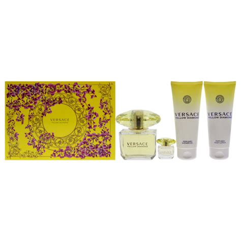 versace yellow diamond 4 piece gift set|Versace Yellow Diamond chemist warehouse.